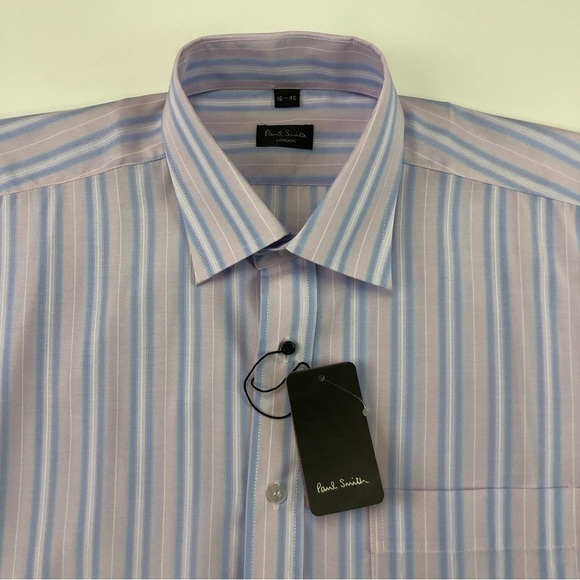 PAUL Smith striped shirt NEW with tags Size 16 - Picture 9 of 12